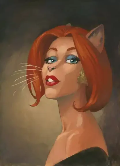 Affiche offset Blacksad Natalia Juanjo Guarnido
