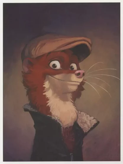 Affiche offset Blacksad Weekly Juanjo Guarnido