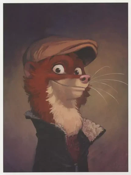 Affiche offset Blacksad Weekly Juanjo Guarnido