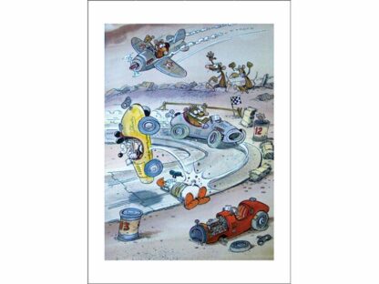 Les rat's Affiche offset par Ptiluc : Course auto