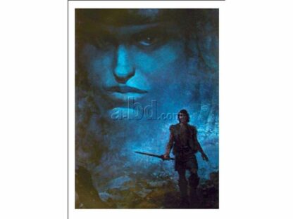 Thorgal, Rosinski, Affiche offset, Visage bleu dans les nuages
