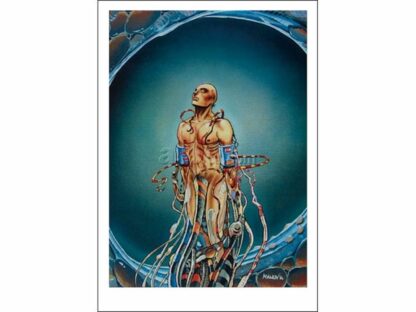 Dayak Affiche offset par Adamov