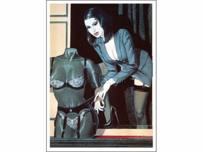Dessous Fripons, Affiche offset par Beltram