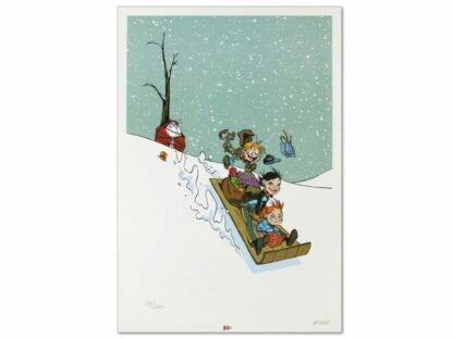 Léturgie, Affiche offset, Pépère Noël