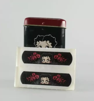 boite-metal-betty-boop-sparadraps-détail