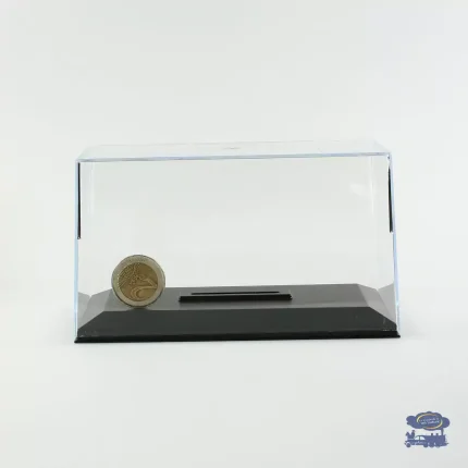 Boîte Vitrine 1/43 en Plexi avec Socle Noir – Hauteur 8 cm
