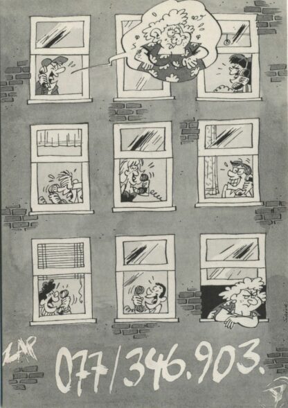 Carte publicitaire, Par-o-phone par Saive