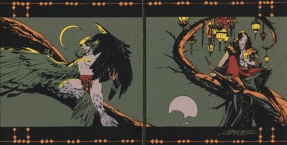 Alice, Lord Twilight, Ex-libris sérigraphié signé, Lord Twilight et Falcon Lady