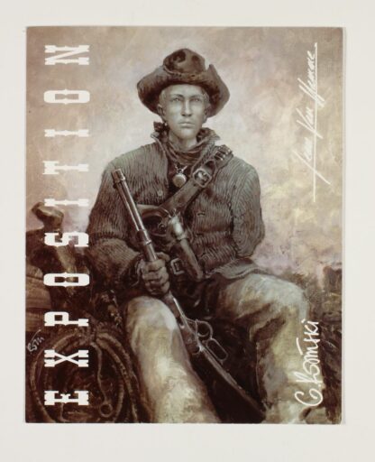 Invitation à l'Expo 'Western' de Rosinski et Jean Van Hamme chez Brüsel