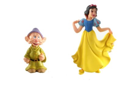 Blanche-neige et Simplet Figurine en plastique Disney