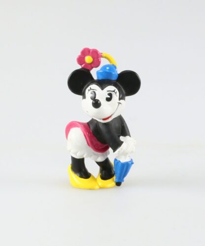 Minnie avec une fleur sur son chapeau Figurine en plastique Disney