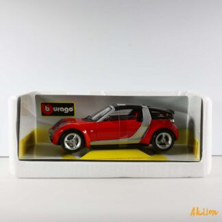 Smart Roadster Coupé rouge Burago Voiture miniature 1/18