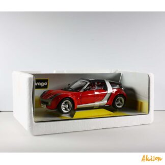 Smart Roadster Coupé rouge Burago Voiture miniature 1/18