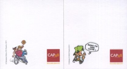 Tamara et Kid paddle : Post-it Cap48