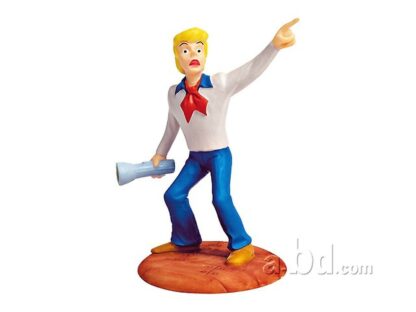 Hanna Barbera, Scooby-Doo, Statuette en résine, Fred + lampe