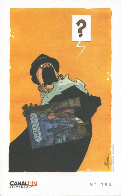 Alfred, Abraxas, Ex-Libris offset Canal Bd N° 102, Abraxas : ?