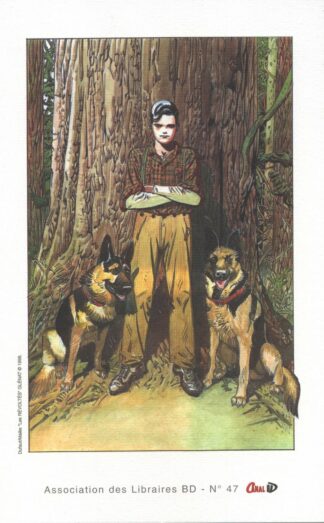 Dufaux, Les Révoltés, Ex-Libris offset Canal Bd N°47, Garçon et chiens