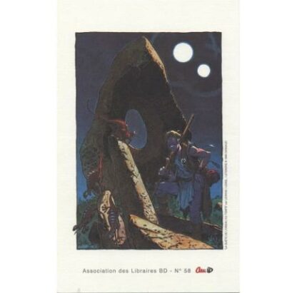 Letendre, La quête de l'oiseau du Temps, Ex-libris Canal bd n° 58, Lézards