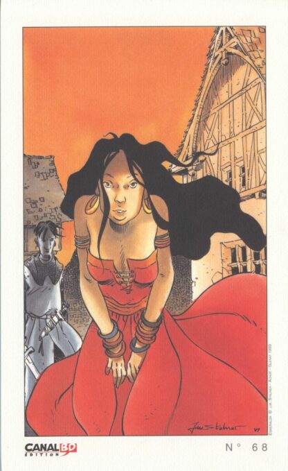 Achdé, La Esmeralda, Ex-Libris offset Canal Bd N° 68, Esmeralda