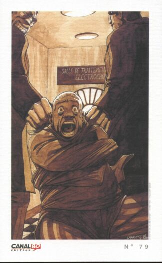 Charlet : Le Maître de jeu : Ex-Libris offset Canal Bd N° 79 : Terreur