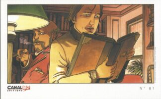 Convard, Le triangle secret, Ex-Libris offset Canal Bd N° 81, Le livre