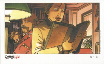 Convard, Le triangle secret, Ex-Libris offset Canal Bd N° 81, Le livre