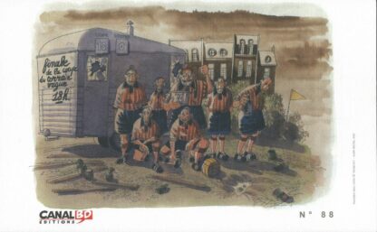 Tronchet, Pauvres mais fiers, Ex-Libris offset Canal Bd N° 88, Foot