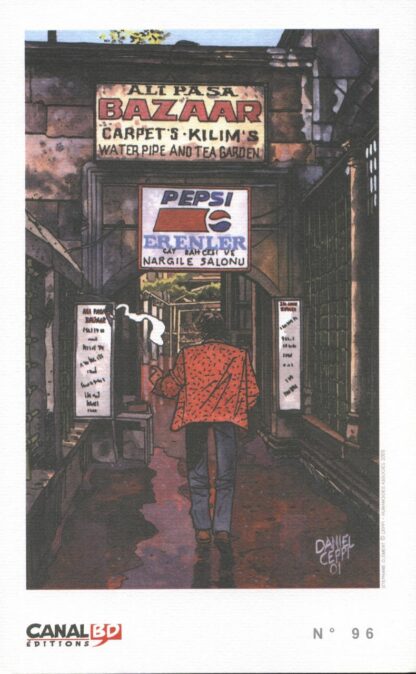 Ceppi, Stéphane Clément, Ex-Libris offset Canal BD N° 96, Bazaar