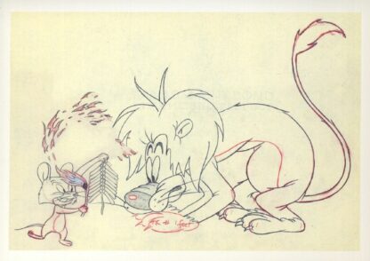 Tex Avery - carte invitation exposition