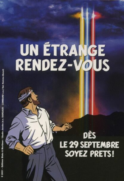 Jacobs, Ted Benoit, Blake et Mortimer, Carte Postale, Un étrange rendez-vous