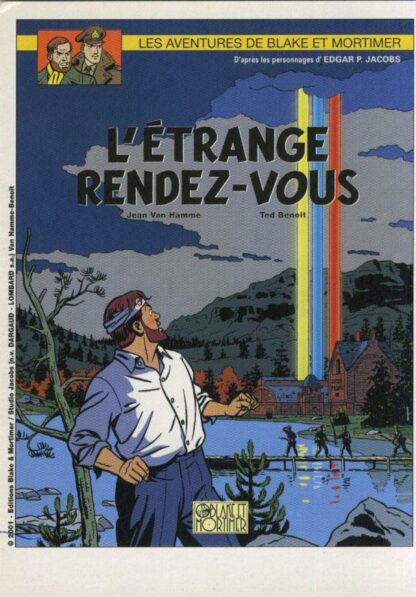 Jacobs, Ted Benoit, Blake et Mortimer, Carte Postale, Un étrange rendez-vous
