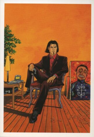 Carte Postale BD : Niklos Koda : A l'arrière des berlines