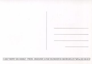 Carte Postale BD : Thierry Van Hasselt : Gloria Lopez