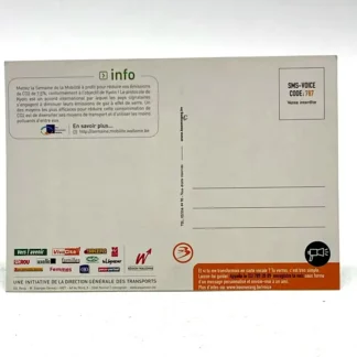 carte-postale-gaston-lagaffe-09-2004-mobilite-verso