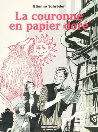 La couronne en papier doré