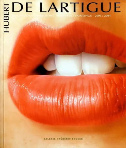 Catalogue Lartigue Peintures 2003-2004 couverture bouche