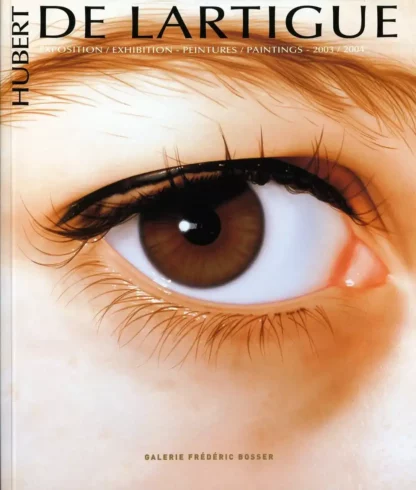 Catalogue Lartigue Peintures 2003-2004 couverture œil