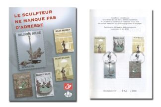 La statuaire dans la bande dessinée, Album Timbré, Le sculpteur ne manque pas d'adresse