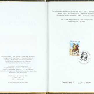 Chevalier Ardent Craenhals Album Timbré Lettres de Noblesse