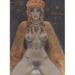 Manara, Affiche offset, La modèle N°3