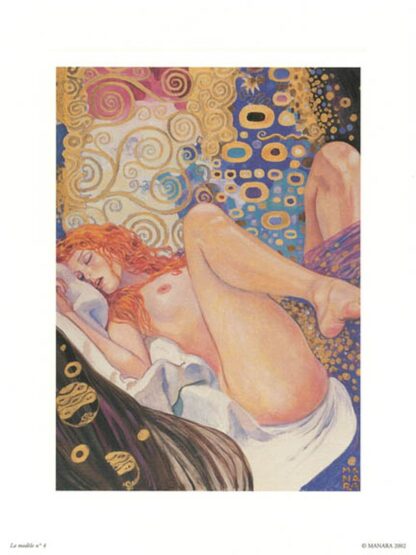 Manara, Affiche offset, La modèle N°4