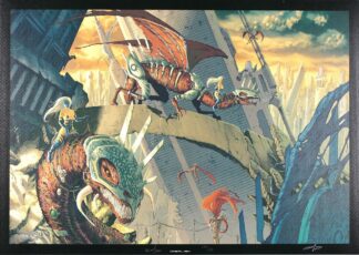 Dim D, Ciné-Flash, Le seigneur d'Ombre, Affiche offset signée, Dragons