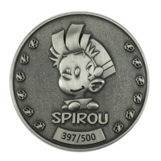 Spirou et Fantasio Médaille Edition limitée 500 exemplaires