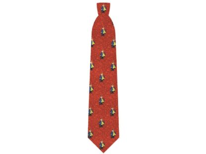 Cravate Achille Talon rouge