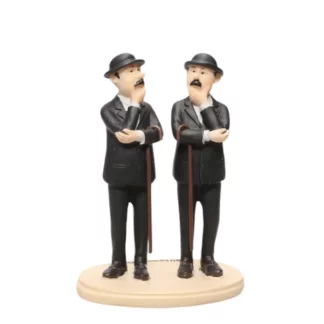 Tintin, Hergé, Statuette en résine, Dupond et Dupont