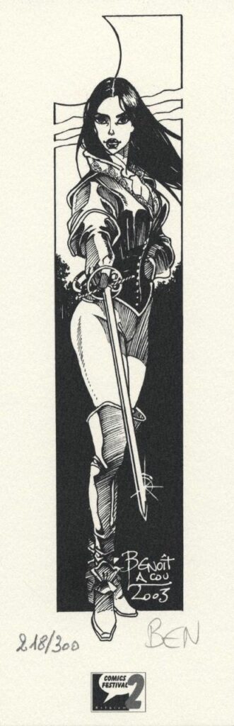 Femme à l'épée