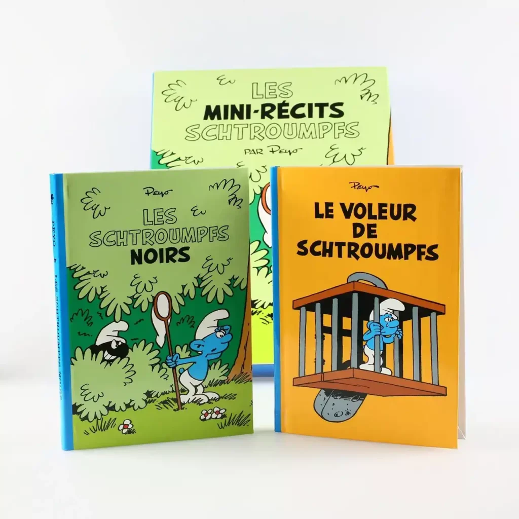 Coffret mini albums Schtroumpfs Niffle
