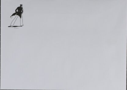 Corto Maltese, Hugo pratt, Set de 20 enveloppes Corto marchant de dos
