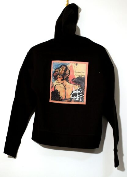 Sweat-shirt à Capuche Homme Corto Maltese (Hugo Pratt) noir 04-03 taille S