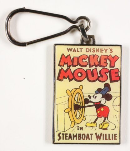 Mickey Steamboat Willie Porte-clé métal Corner Disney